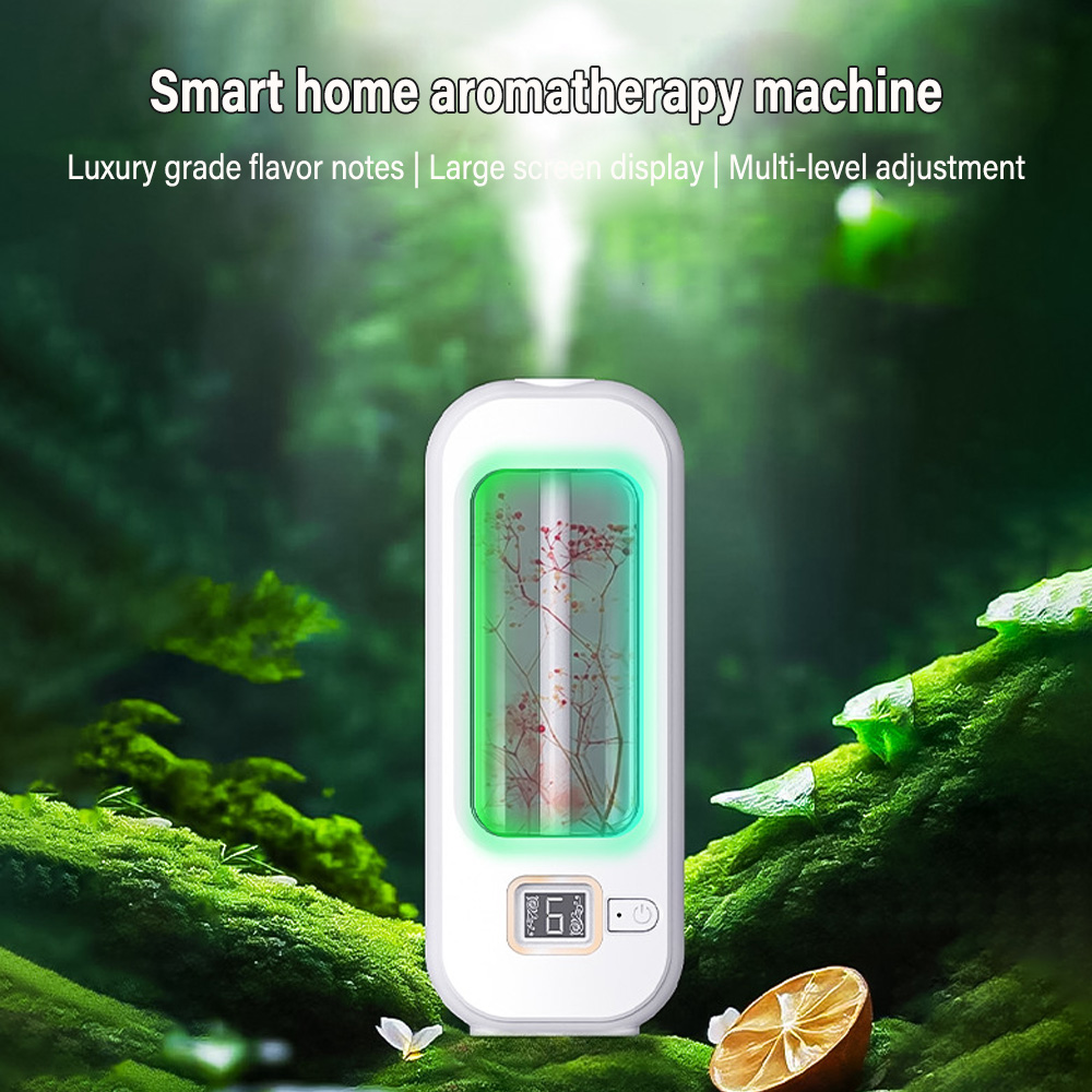 Home Fragrance Brands - アロマセラピーマシン自動ホームフレグランスマシンエッセンシャルオイルディフューザーネブライザーキッチンとトイレの消臭用