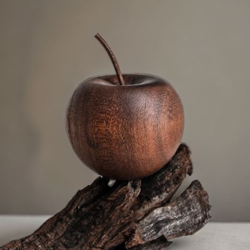 1 個の木製リンゴ型エッセンシャルオイルディフューザーフレグ - Home Fragrance Diffuser Oil のレビューと価格