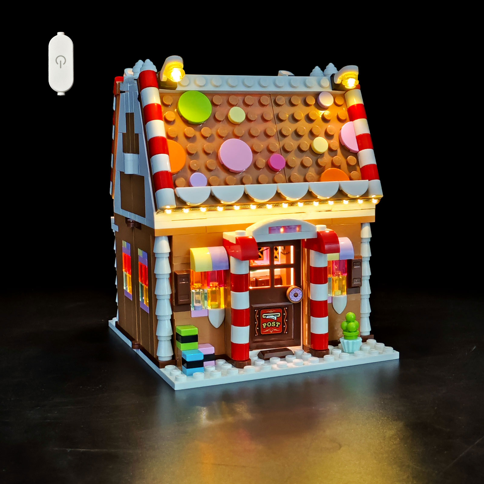 LYBMTWF LED 照明キットはレゴ 40809 ジンジ - Home Fragrance Gingerbread のレビューと価格