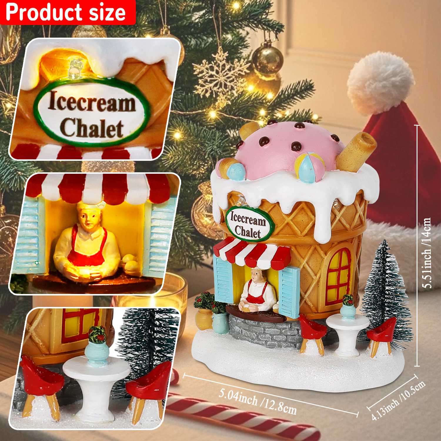 ライトアップ ジンジャーブレッド ヴィレッジ ハウス クリス - Home Fragrance Gingerbread のレビューと価格