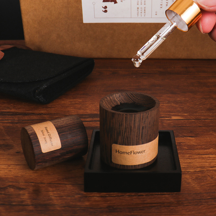 ブラックウォールナットエッセンシャルオイルディフューザー、室 - Home Fragrance Diffuser Oil のレビューと価格